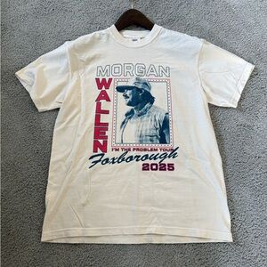 🚨LIMITED Morgan Wallen Foxborough MA Concert T-Shirt - AUTHENTIC & BRAND NEW🚨